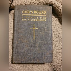 GODS BOARD  A manual for holy communion